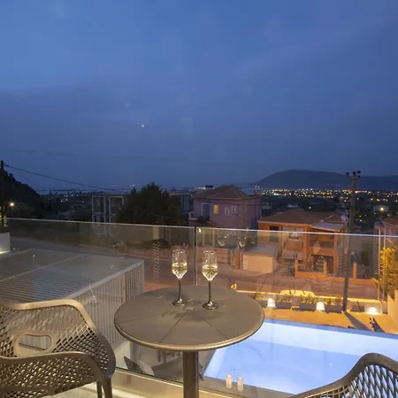 Villa Aloft Luxury Lefkada - Heated Pool Apolpaina