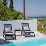빌라 Aloft Luxury Lefkada - Heated Pool Lefkia